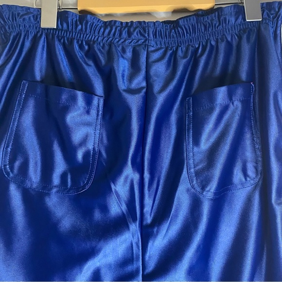 Montreal Canadiens Official NHL Shiny Track Pants Button Ankle L Y14/16 Sports - Picture 11 of 11